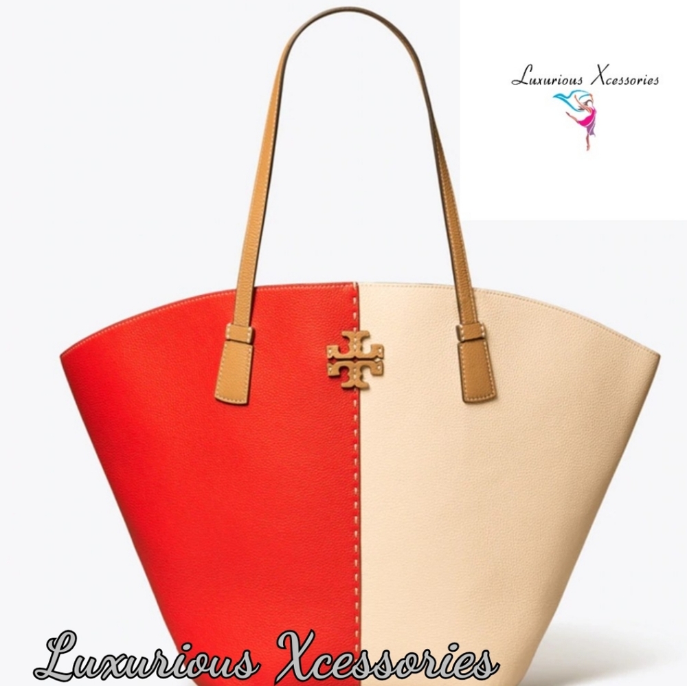 💞NWT Spring  Mcgraw Tory Burch Large Tote💞
